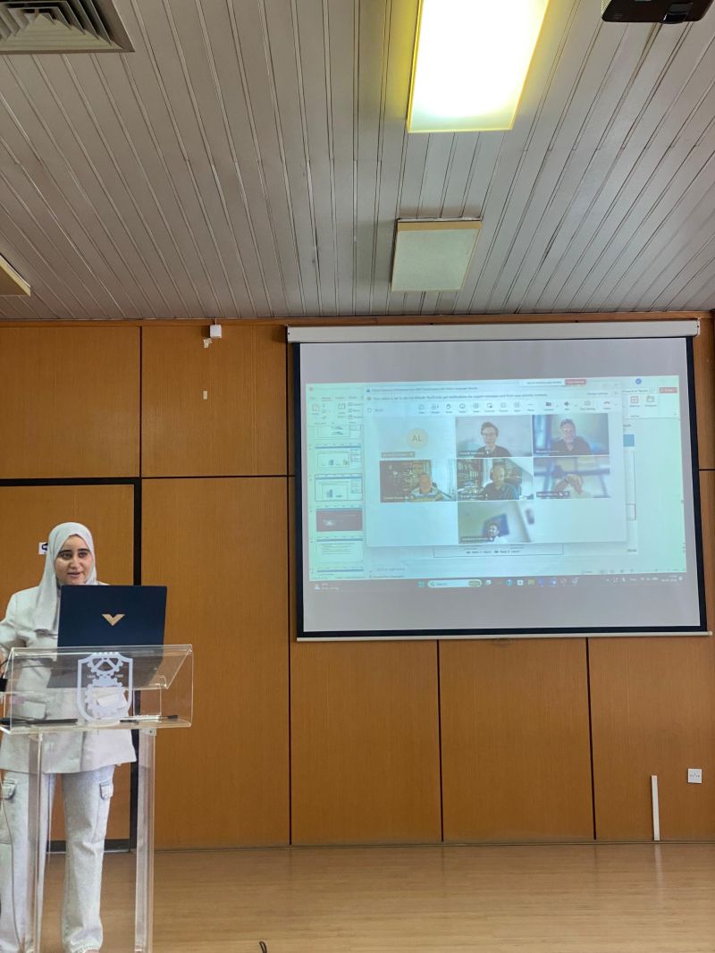 Master's thesis presentation