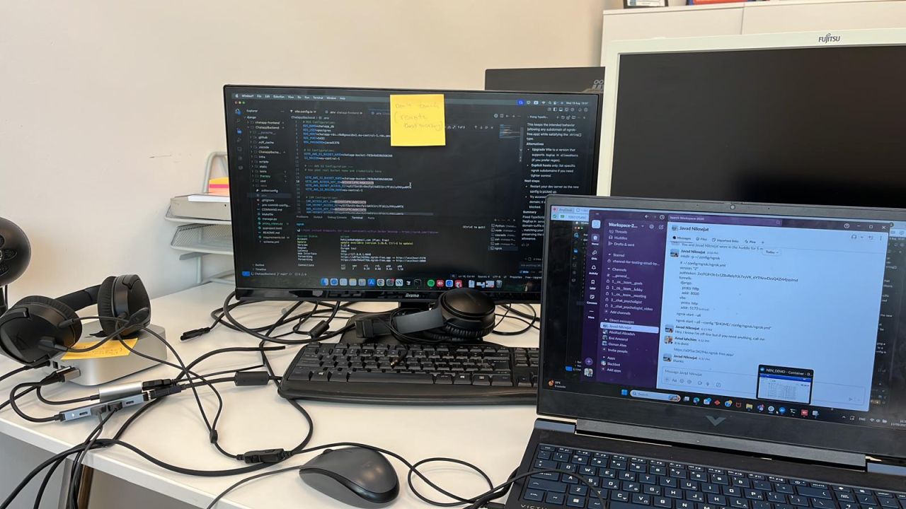 Coding setup at OFoundation