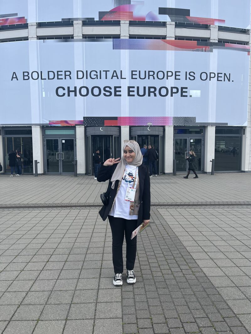 Outside Messe Berlin: A Bolder Digital Europe Is Open