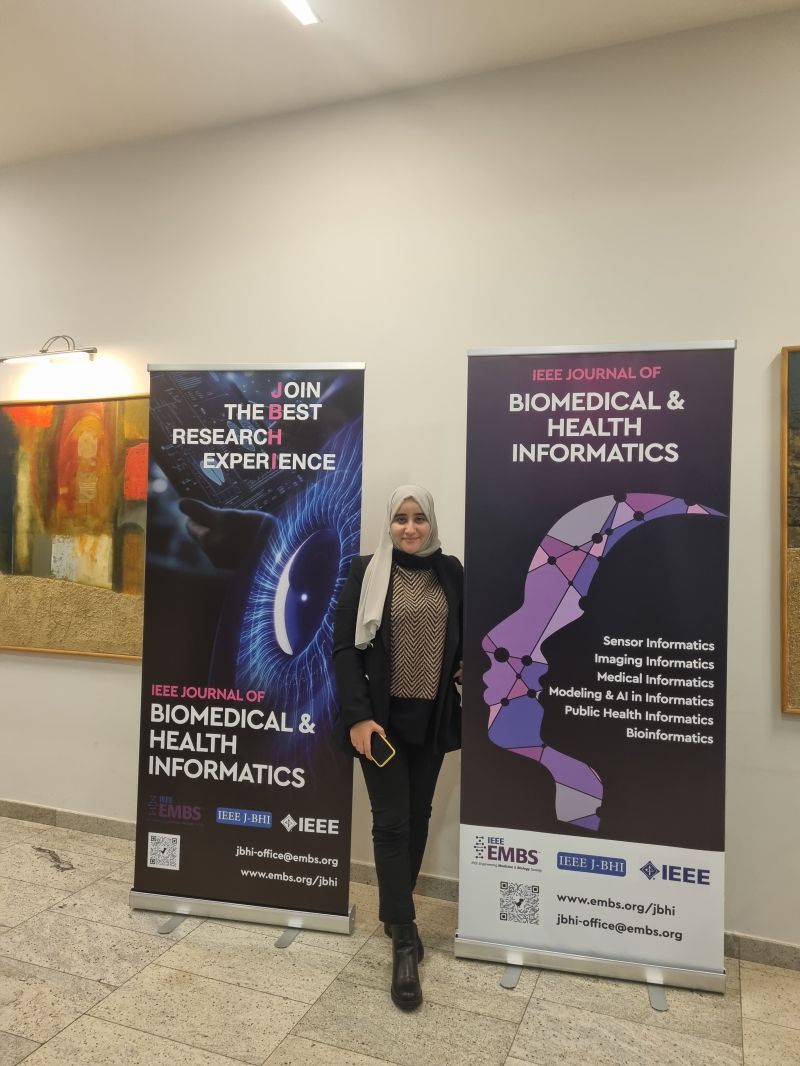 At the IEEE Conference on Biomedical and Health Informatics